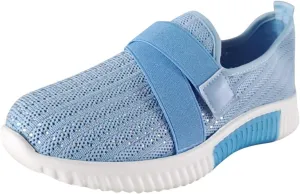 Orthopedic Sneaker for Women Slip On Walking Shoes with Arch Support Lightweight Walking Shoes Breathable Running Sneakers