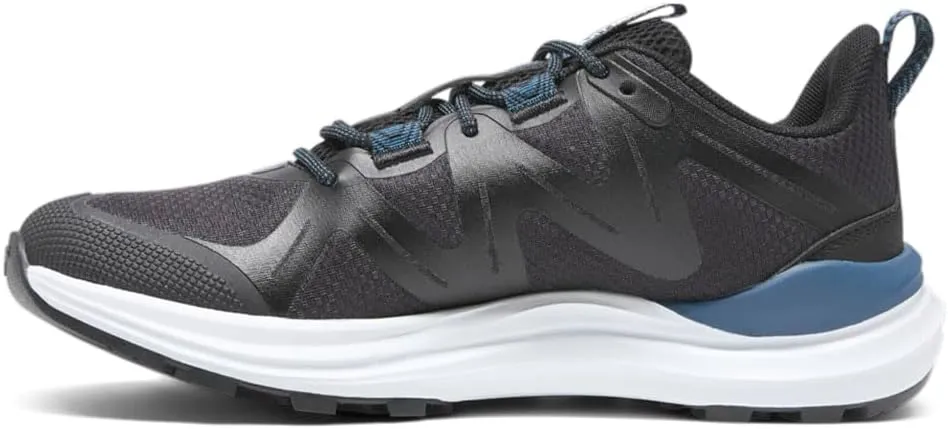 PUMA Women's Reflect Lite Trail Running Shoes, Crushed Berry-Black-White, 9