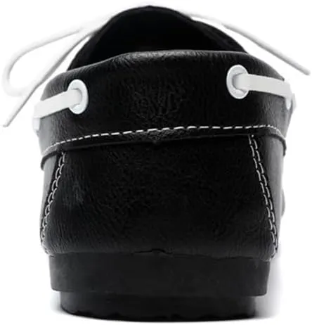 Resistant Lightweight Flat Heel Fashion Slip On Men's PU Leather Loafers Moccasins Shoes Lace Up