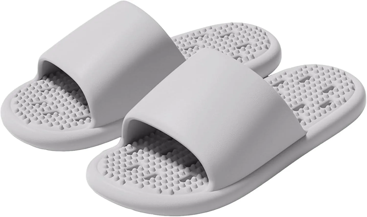 Shower Shoes,Men's And Women's Soft Bottom Quick Drying Foot Massage Indoor Stand For Bathtub Non Slip Showe Slippers for Women Men Summer Beach Slipper Dorm Home Slides