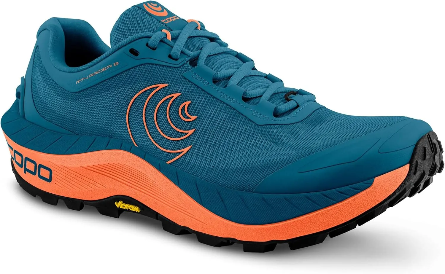 Topo Athletic Men's MTN Racer 3 Comfortable Lightweight 5MM Drop Trail Running Shoes, Athletic Shoes for Trail Running