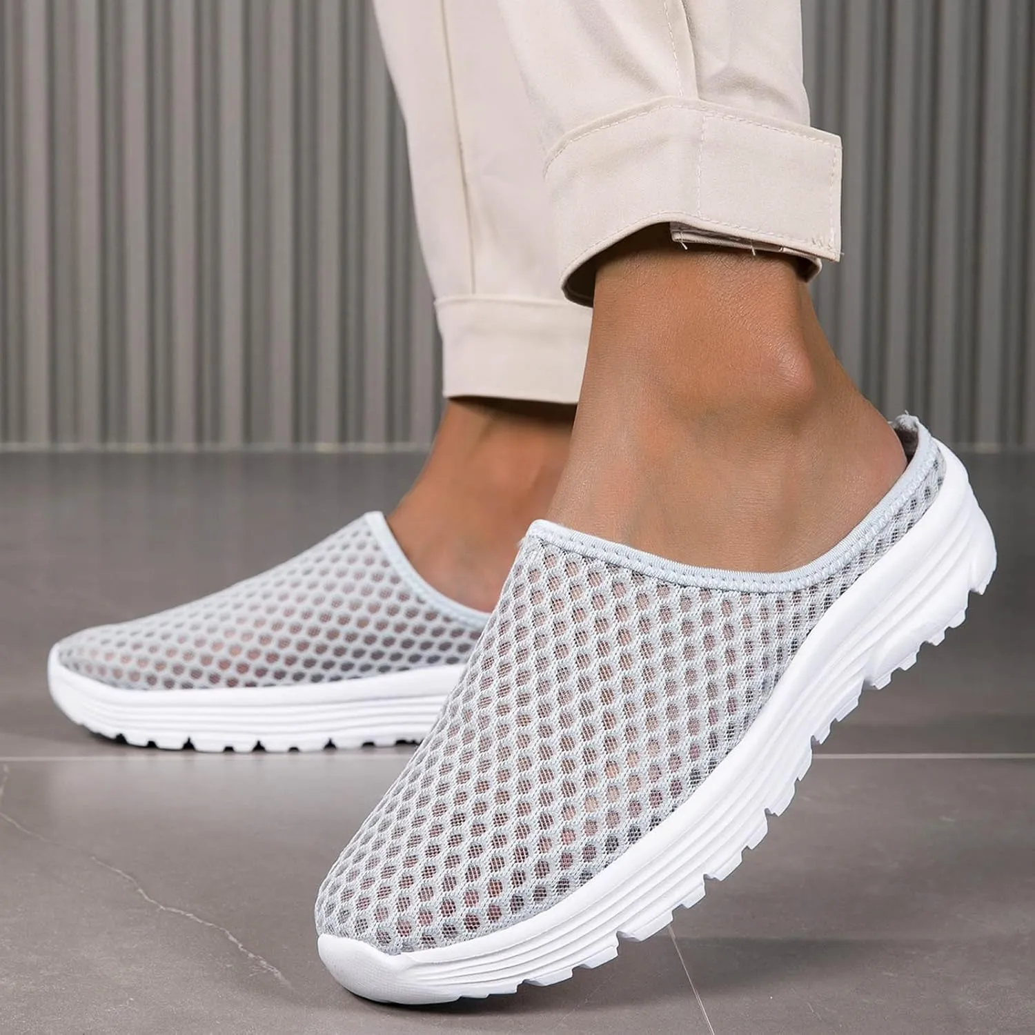 Unisex Lazy Slip On Casual and Comfortable Slippers for Men and Women Casual Breathable Shoes for Men