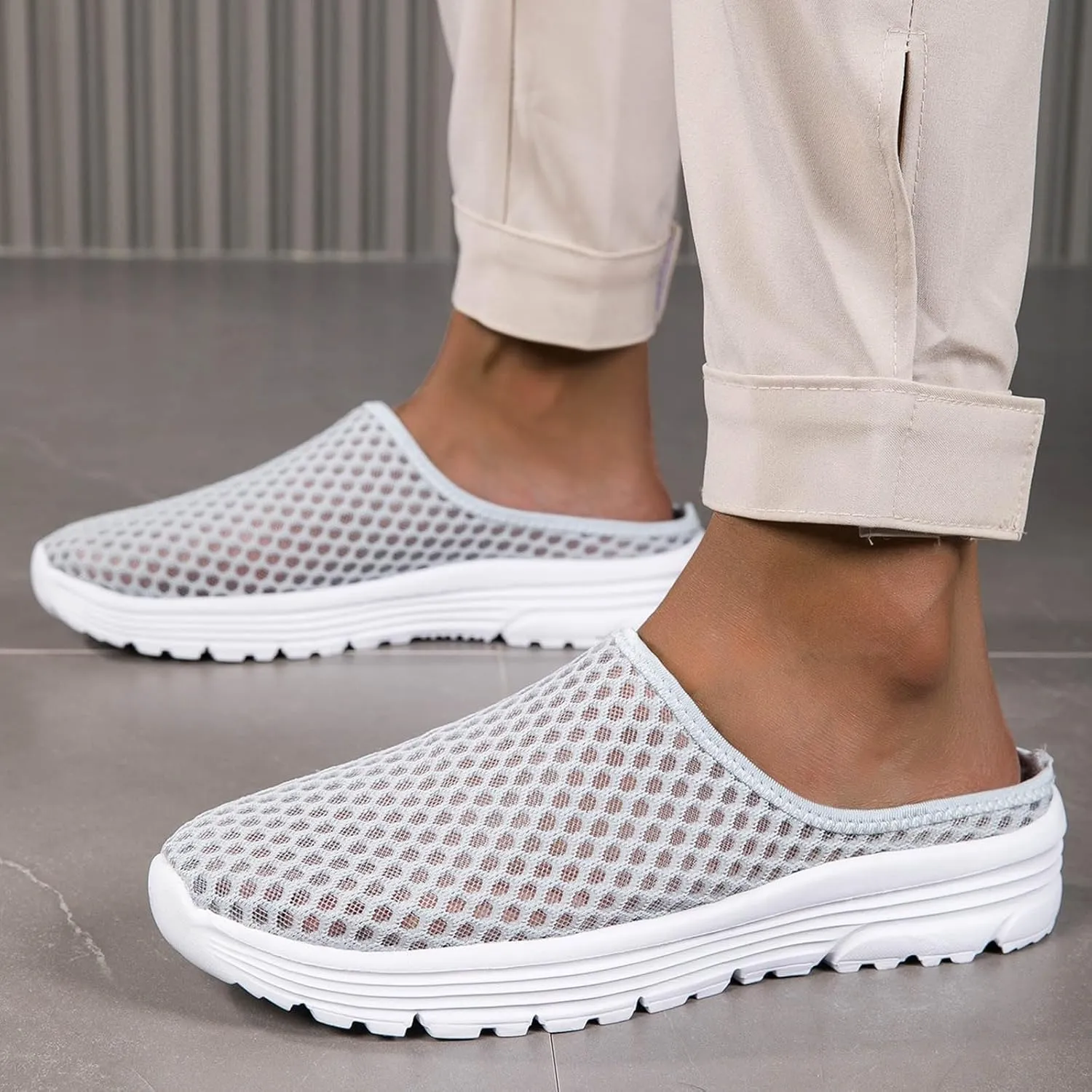 Unisex Lazy Slip On Casual and Comfortable Slippers for Men and Women Casual Breathable Shoes for Men