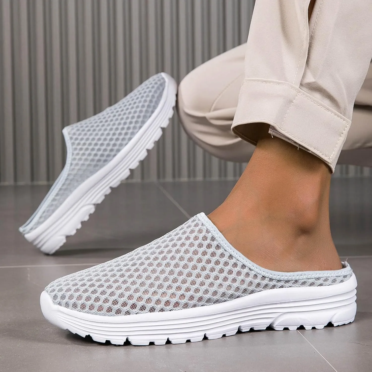 Unisex Lazy Slip On Casual and Comfortable Slippers for Men and Women Casual Breathable Shoes for Men