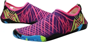 Water Shoes for Women Men, Quick Dry Breathable Aqua Shoes Summer Athletic Footware for Outdoor Hiking Boating Running
