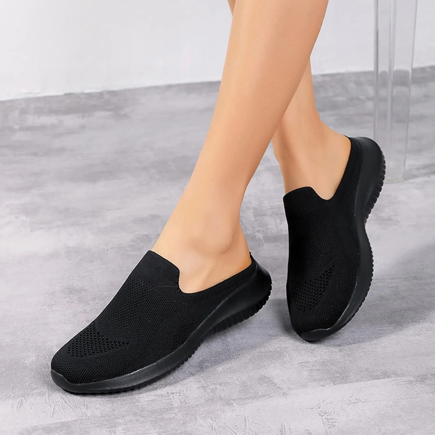 Women Canvas Sneakers Slip on Shoes Low Tops Casual Walking Shoes Comfortable Walking Shoes Wide Women Shoes