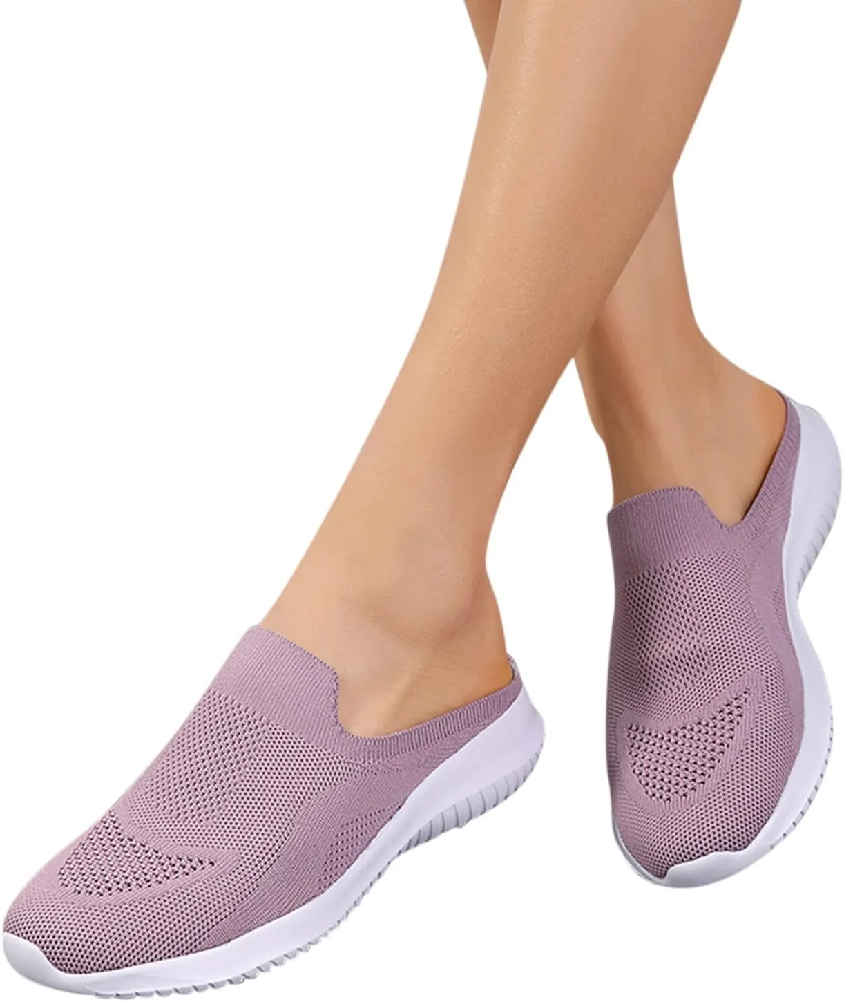 Women Canvas Sneakers Slip on Shoes Low Tops Casual Walking Shoes Comfortable Walking Shoes Wide Women Shoes