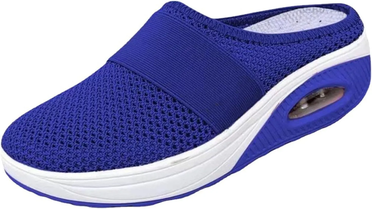 Women's Air Cushion Slip-On Walking Shoes Orthopedic Diabetic Walking Shoes, Orthopedic Shoes for Women
