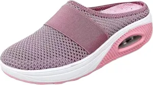 Women's Air Cushion Slip-On Walking Shoes Orthopedic Diabetic Walking Shoes, Orthopedic Shoes for Women