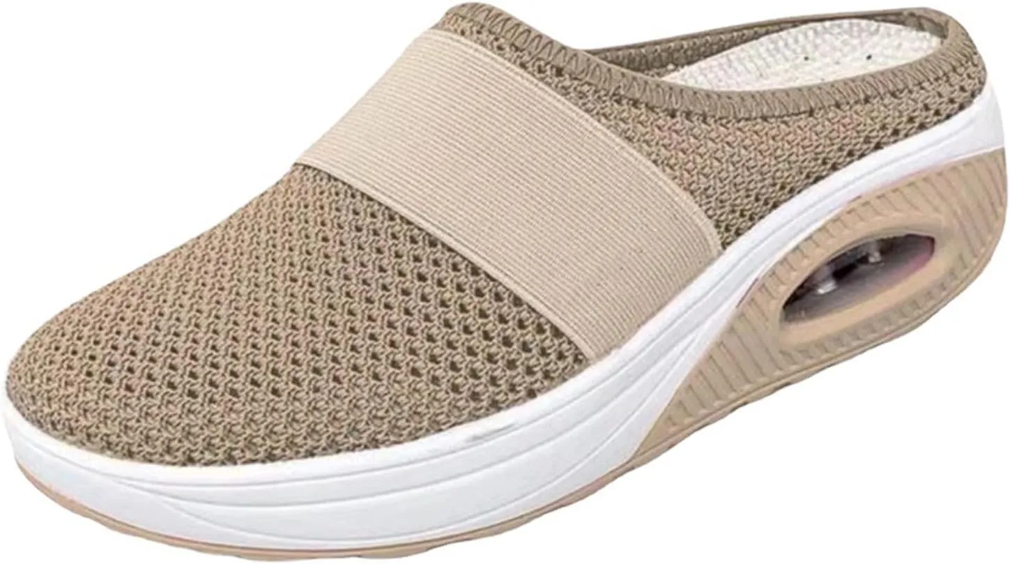 Women's Air Cushion Slip-On Walking Shoes Orthopedic Diabetic Walking Shoes, Orthopedic Shoes for Women