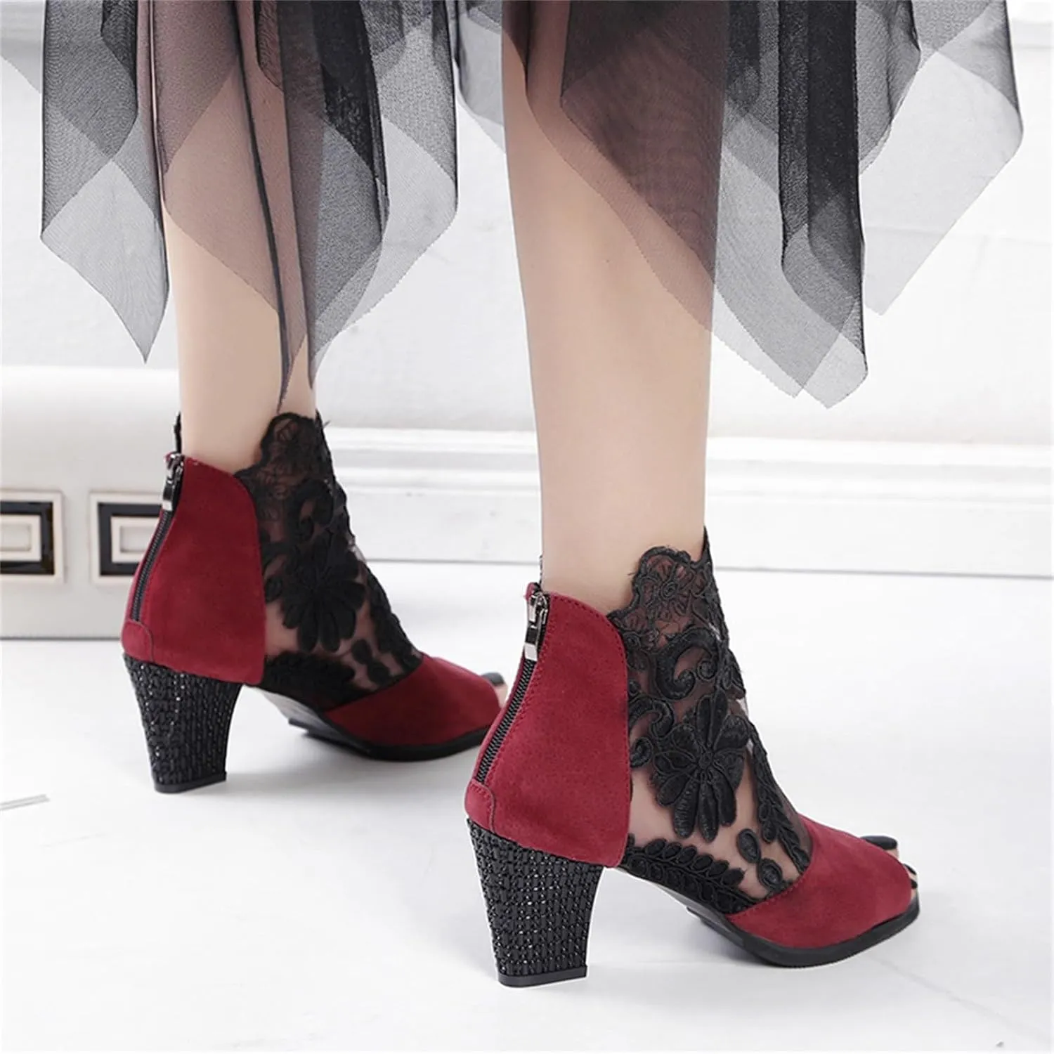 Womens Boots Ankle Wedge Booties for Women White Cowboy Boots Women Womens Boots Size 12 Women High Heel Ankle Boots Chunky Platform Booties Ankle Booties for Women Low Heel Wide Width