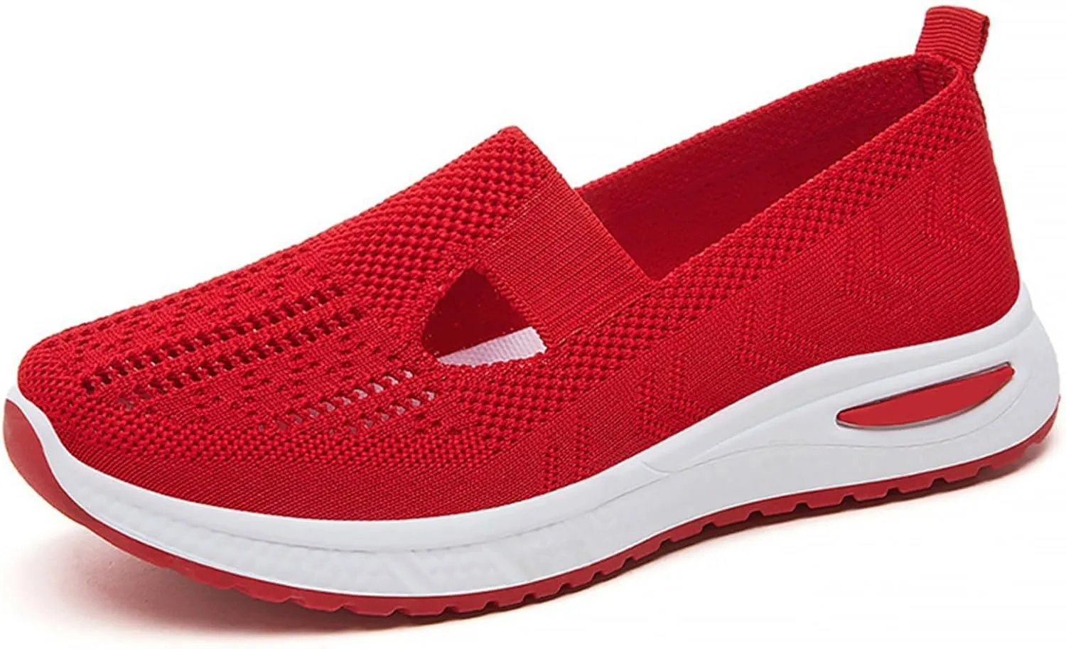 Women's Woven Orthopedic Breathable Soft Shoes Womens Running Shoes Wide Feet Men's Casual Dress Shoes Slip On Sneakers Platform Tennis Shoe Loafers Casual Slip On